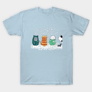 Winter Cats T-Shirt